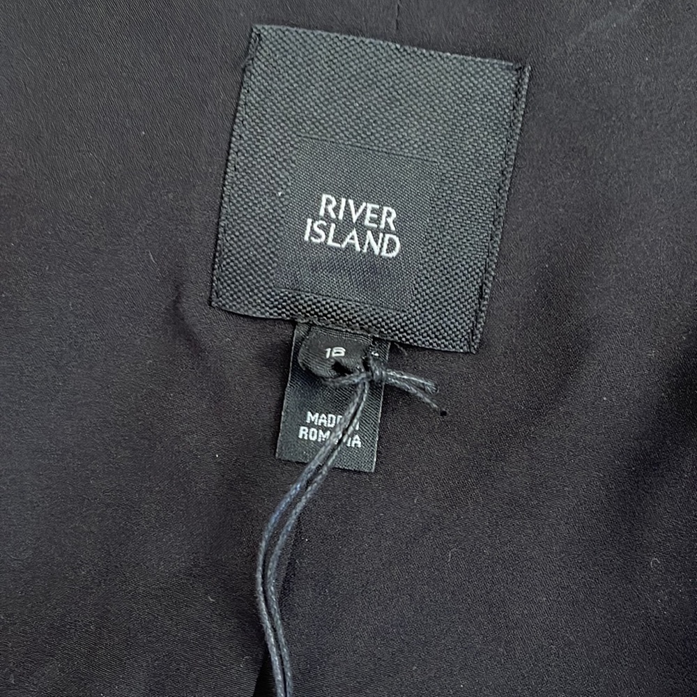River Island Double Breasted Blazer Dress, Red Size 14 US 🌹18UK - Picture 5 of 6